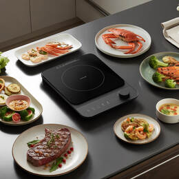 Bếp điện từ LocknLock Induction Cooker 2000W - Màu đen - EJI351BLK